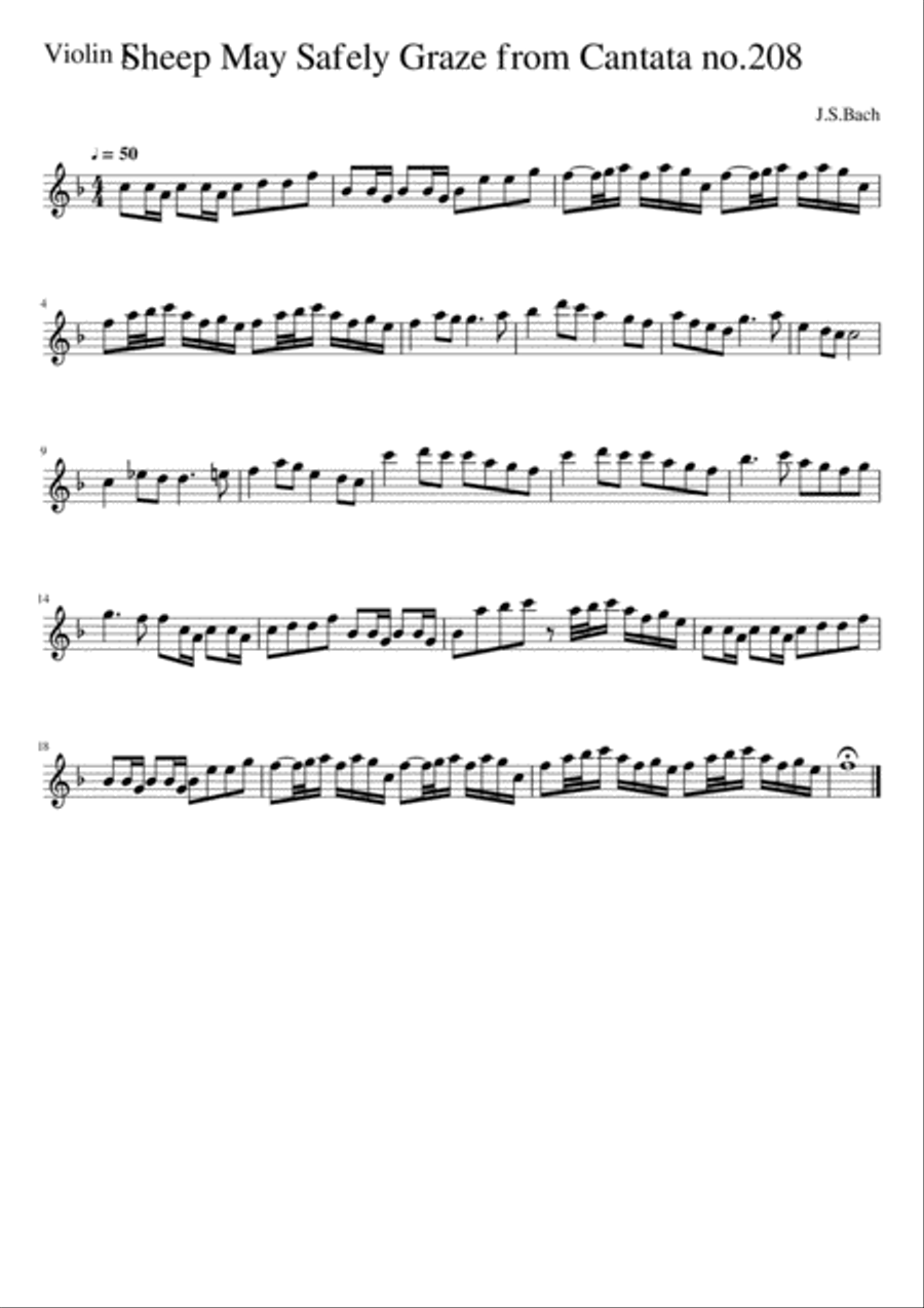 Sheep And Lambs May Safely Graze String Quartet scores gallery preview page 3