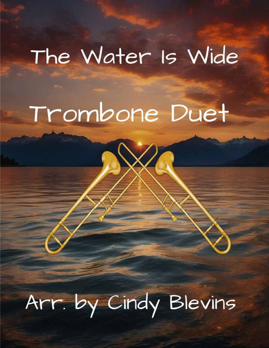 The Water Is Wide, for Trombone Duet image number null