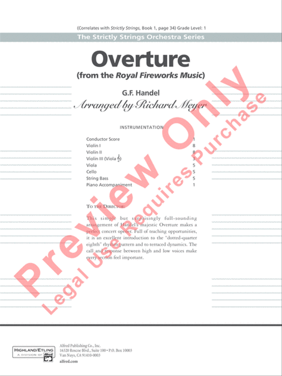 Overture String Orchestra scores gallery preview page 2