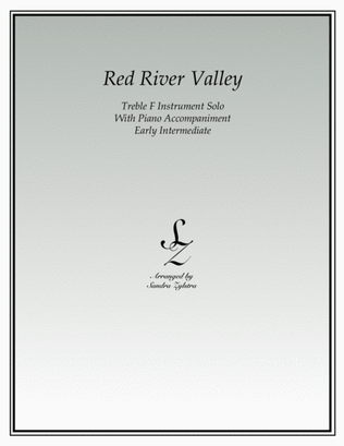 Red River Valley (treble F instrument solo)
