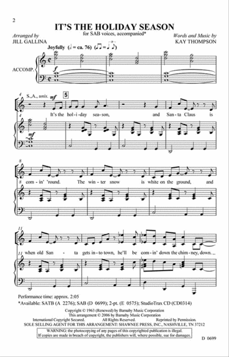 It's the Holiday Season 3-Part scores gallery preview page 2