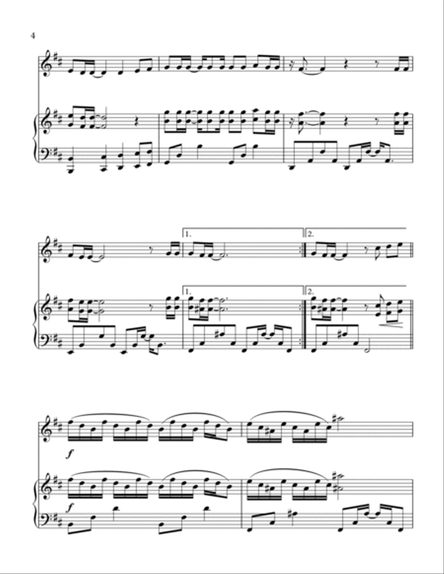 Hotel California B-Flat Clarinet scores gallery preview page 5