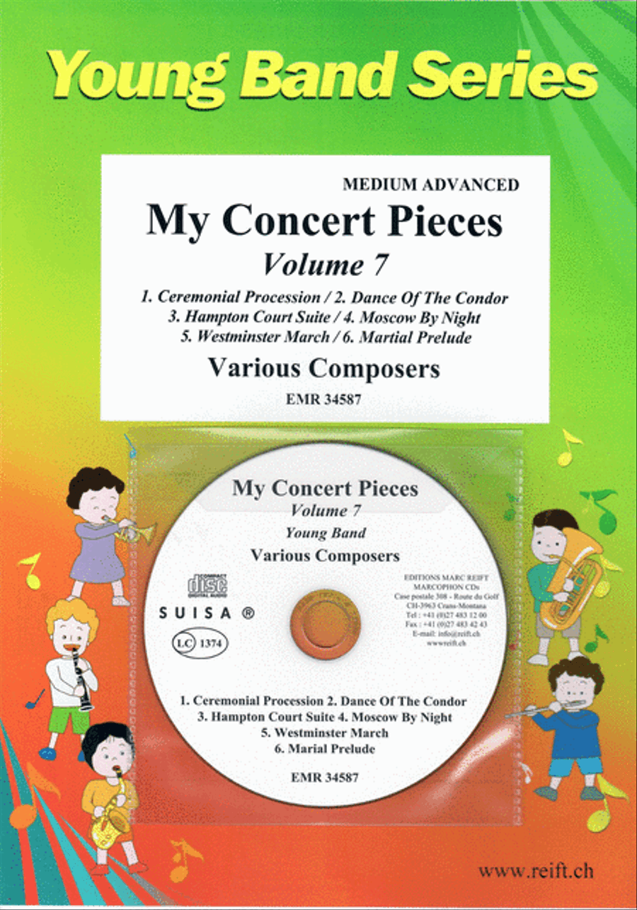 My Concert Pieces Volume 7 Concert Band scores gallery preview page 1