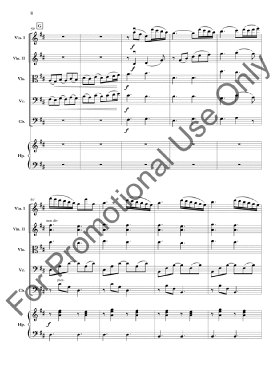 Petite Allegro Orchestra scores gallery preview page 9