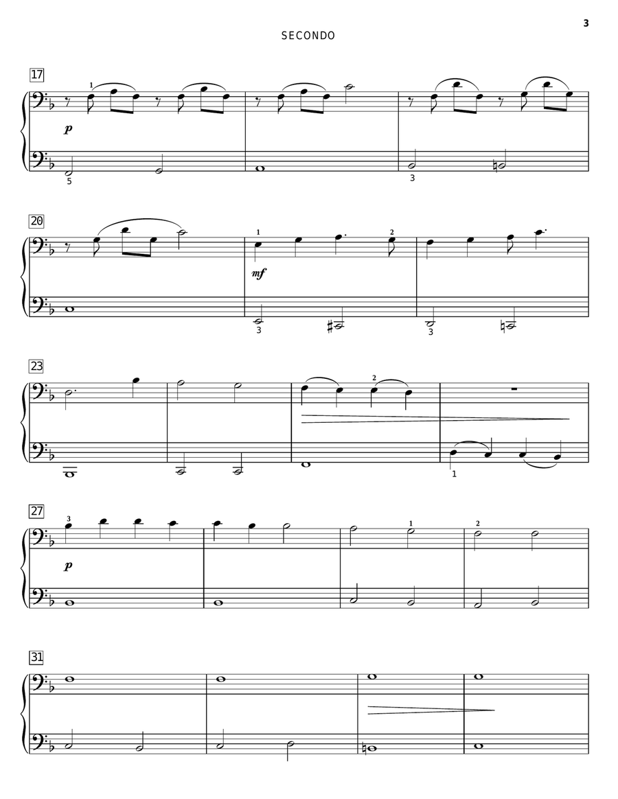 When She Loved Me (from Toy Story 2) Piano Duet scores gallery preview page 3