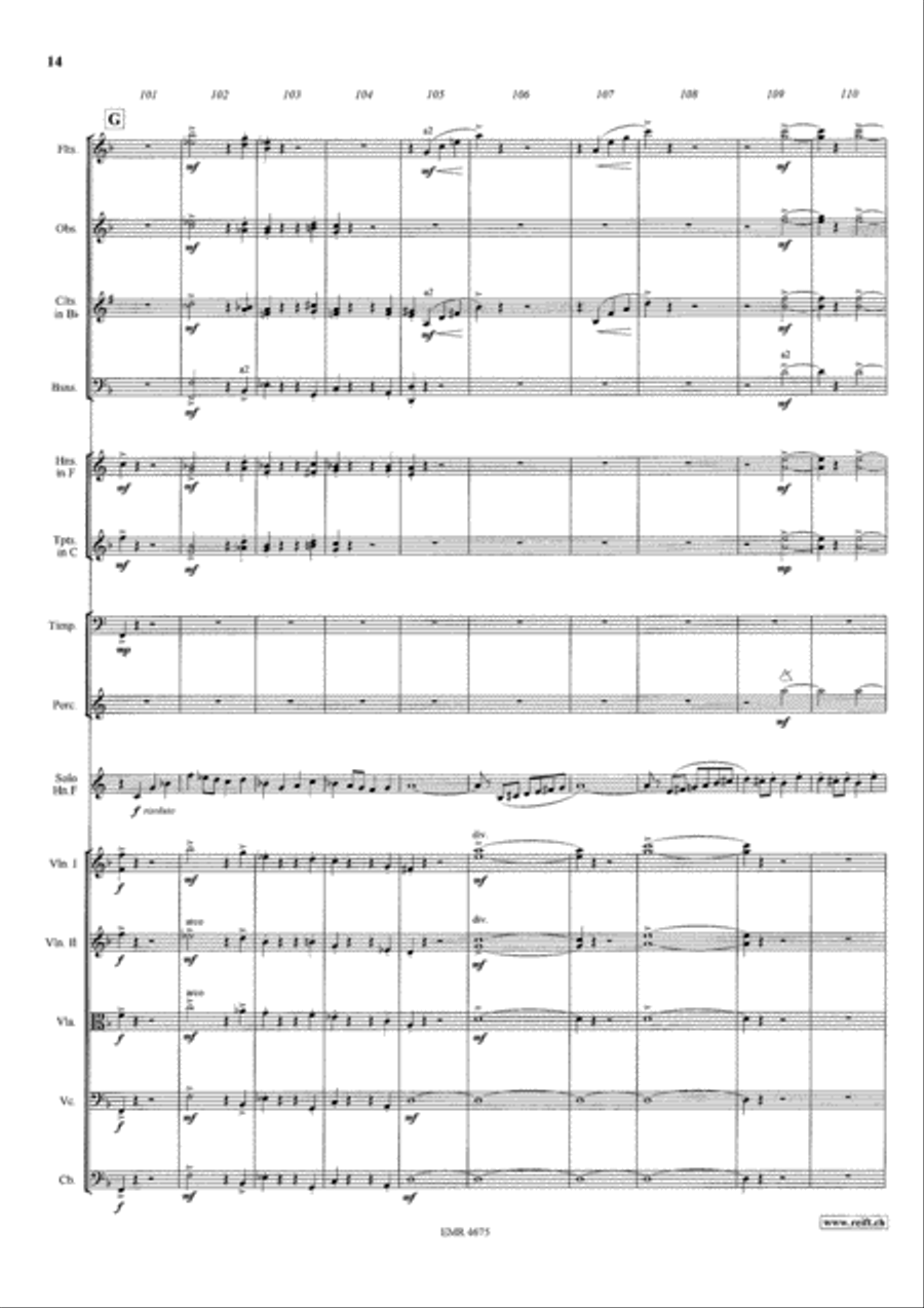 Villanelle Orchestra scores gallery preview page 15