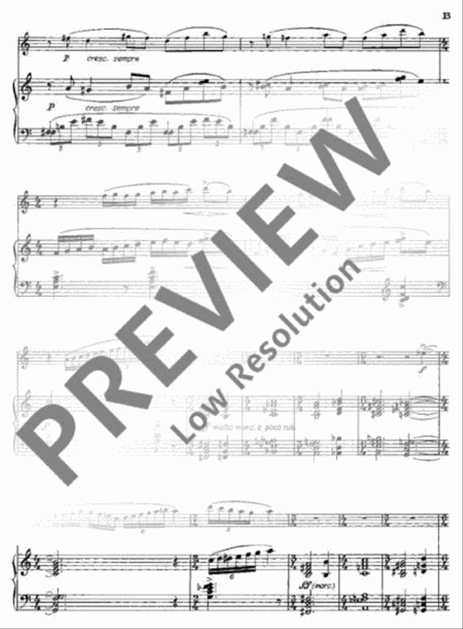 Aubade Flute scores gallery preview page 16