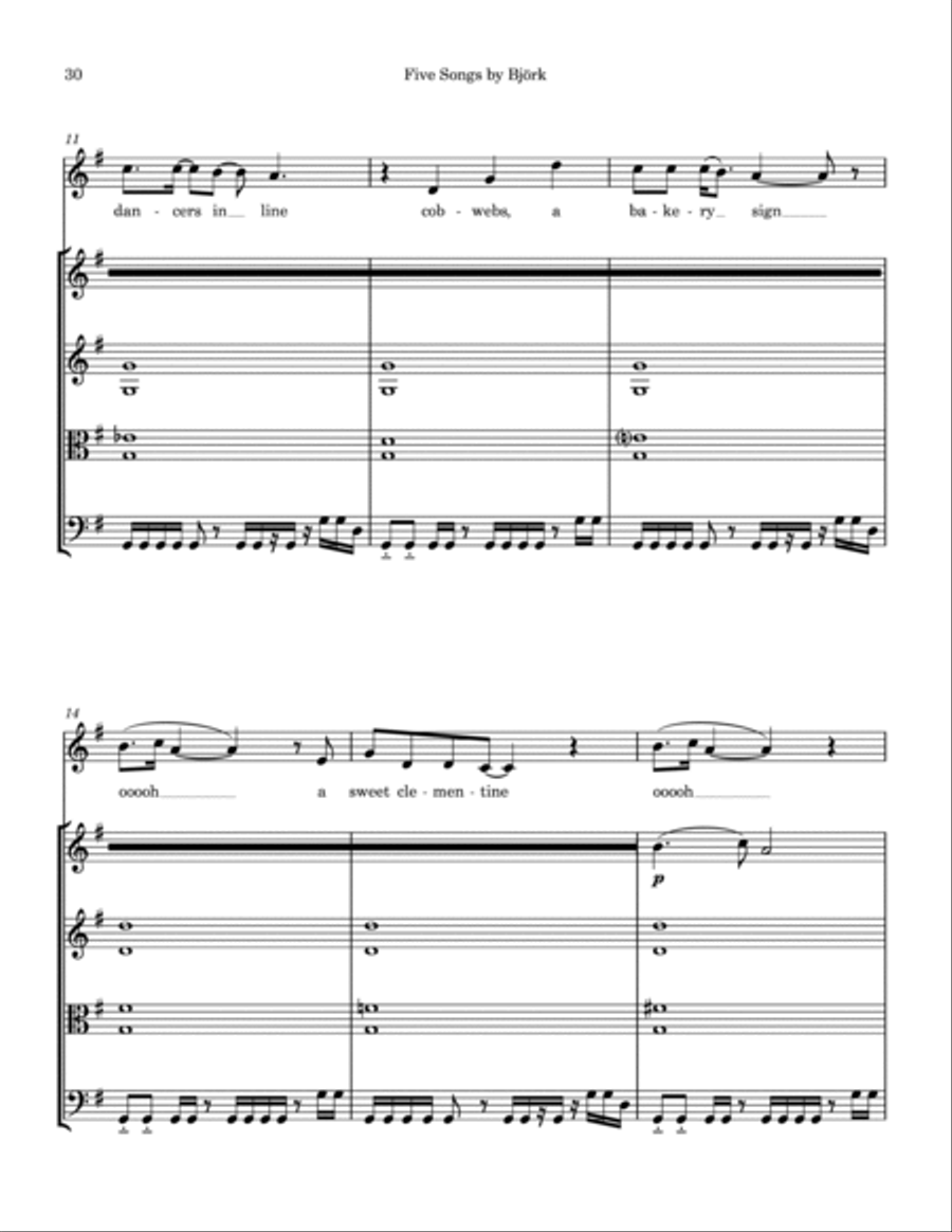 New World String Quartet scores gallery preview page 3