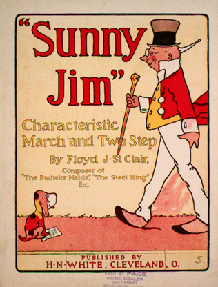 Sunny Jim. Characteristic March and Two Step
