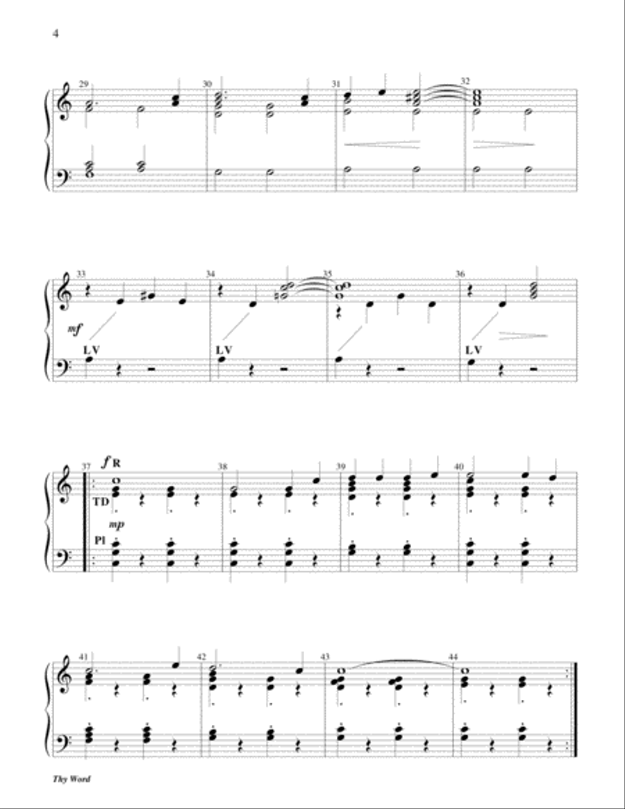 Thy Word 3-Octaves scores gallery preview page 10