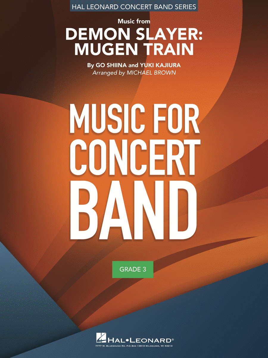 Music from Demon Slayer: Mugen Train Concert Band scores gallery preview page 1
