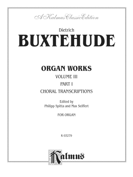Organ Works, Volume 3