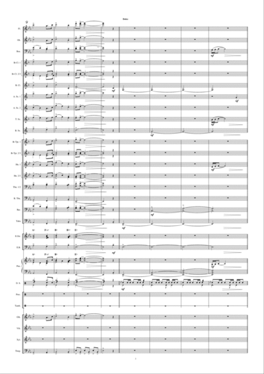 Haexdonck Concert Band scores gallery preview page 3