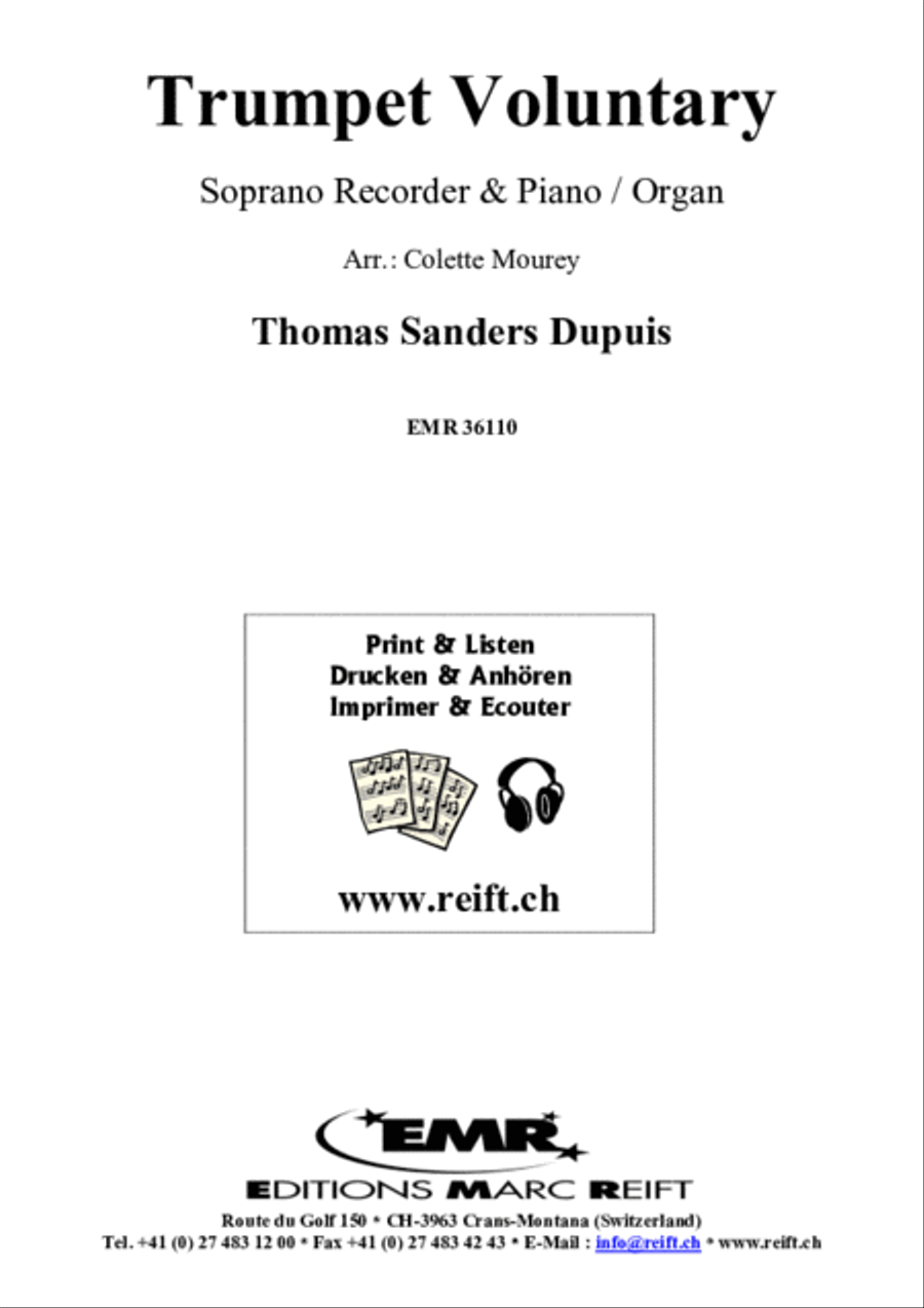 Trumpet Voluntary Trumpet Voluntary Soprano Recorder scores gallery preview page 2