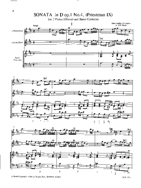 6 Sonatas Op. 1