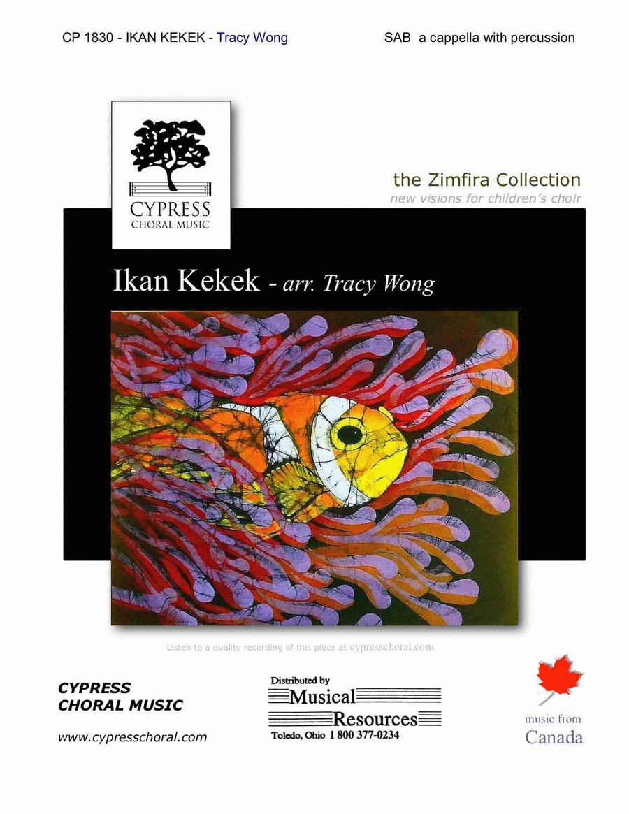 Ikan Kekek - Sab 3-Part scores gallery preview page 1