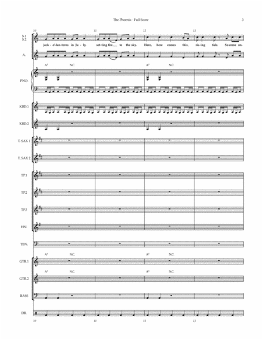 The Phoenix Large Ensemble scores gallery preview page 3