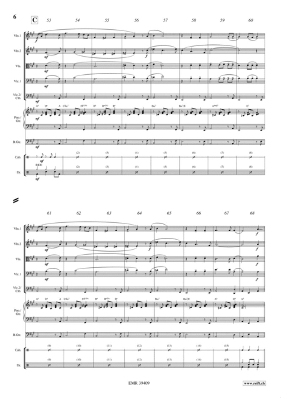 Snow-White Waltz Bass Guitar scores gallery preview page 5