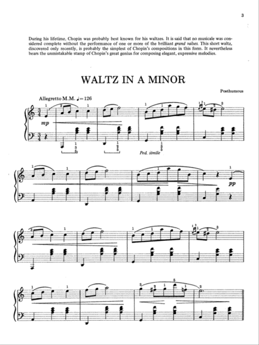 14 of His Easiest Piano Selections Piano Solo scores gallery preview page 3
