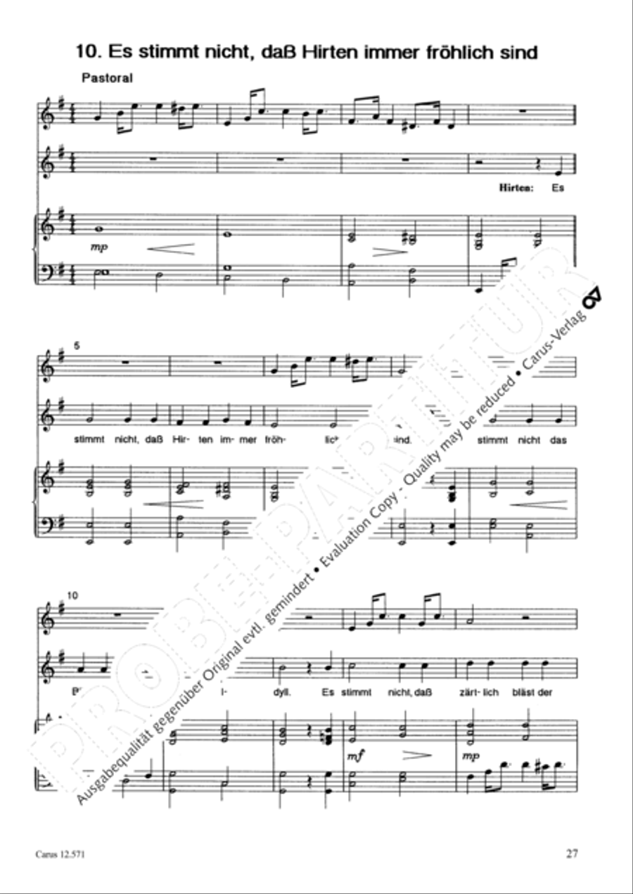 O je, Bethlehem Unison Choir scores gallery preview page 28