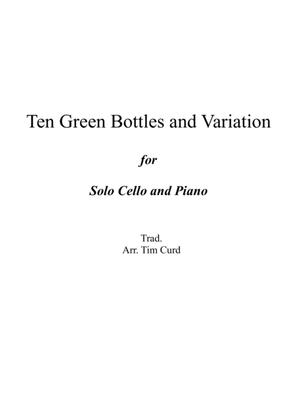 Book cover for Ten Green Bottles and Variations for Cello and Piano