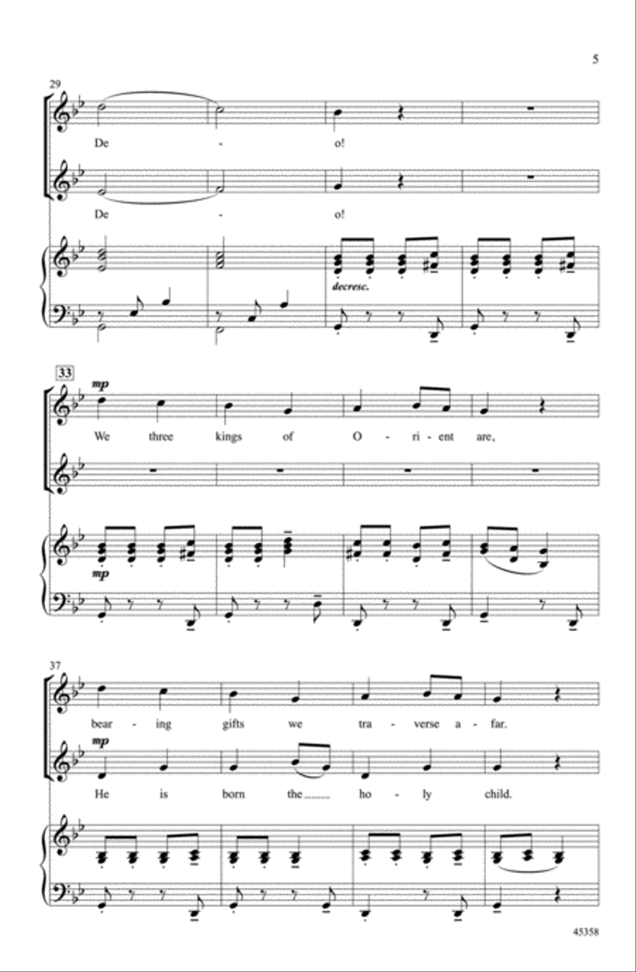 Christmas in 90 Seconds Choir scores gallery preview page 4