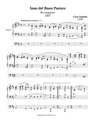 Hymn in D major for organ of the Good Shepherd