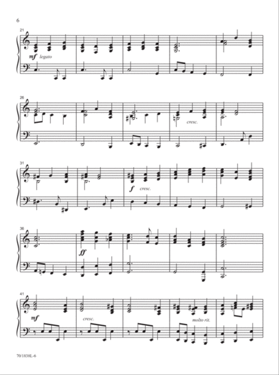 The Church Pianist's Library, Vol. 13 Piano Solo scores gallery preview page 6
