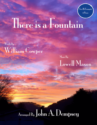 Book cover for There is a Fountain (Trio for Two Trumpets and Piano)