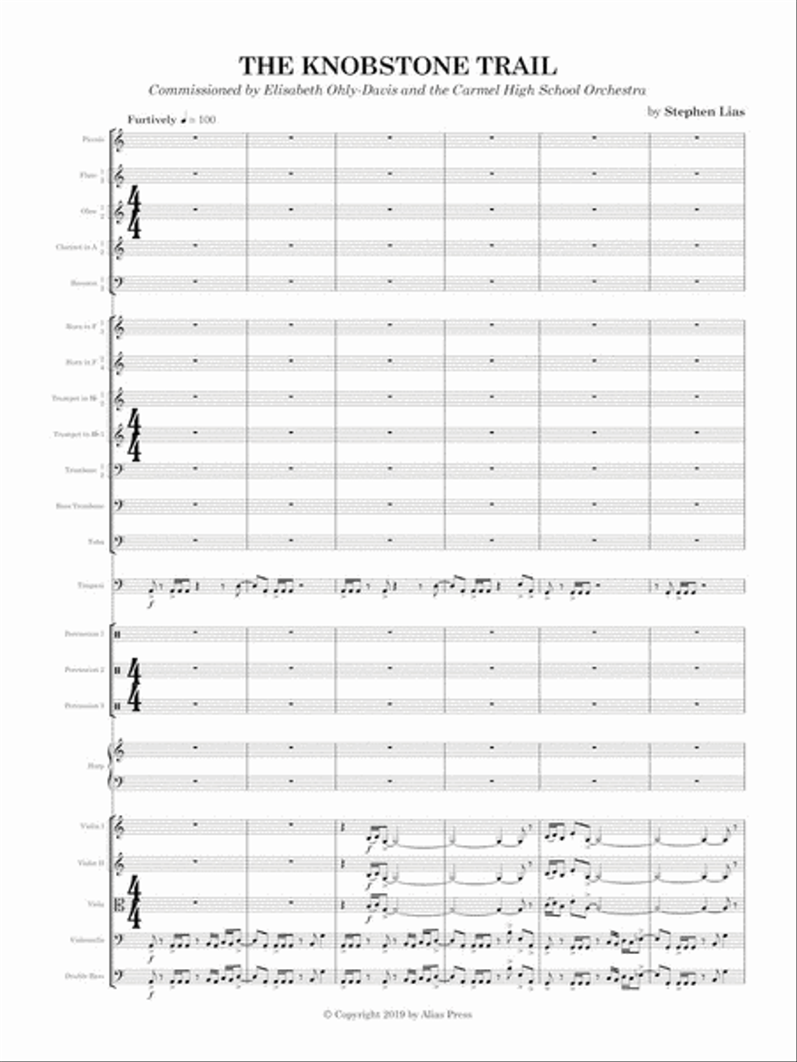The Knobstone Trail - Score Choir scores gallery preview page 2