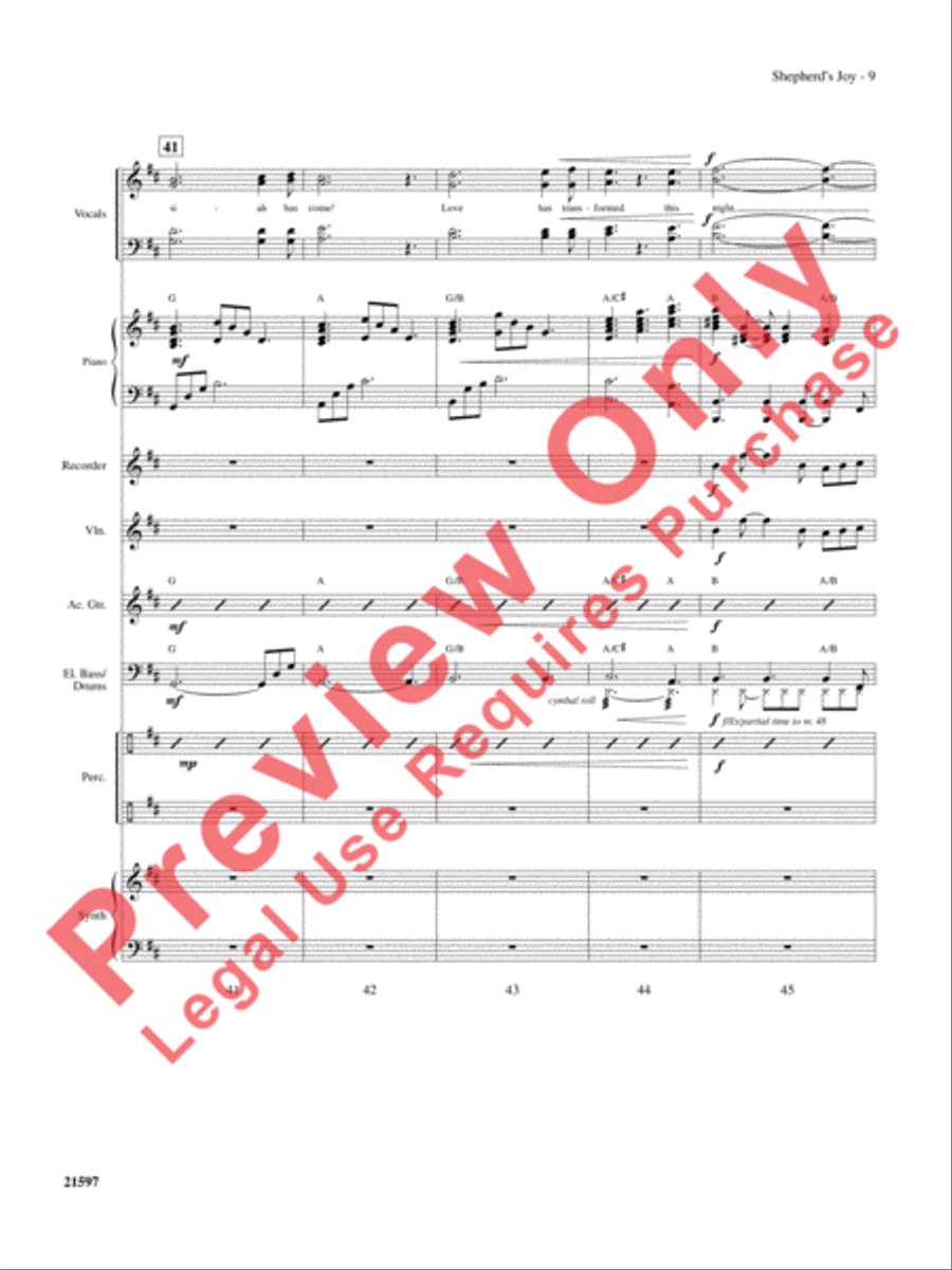 Shepherd's Joy Shepherd's Joy Choir scores gallery preview page 10