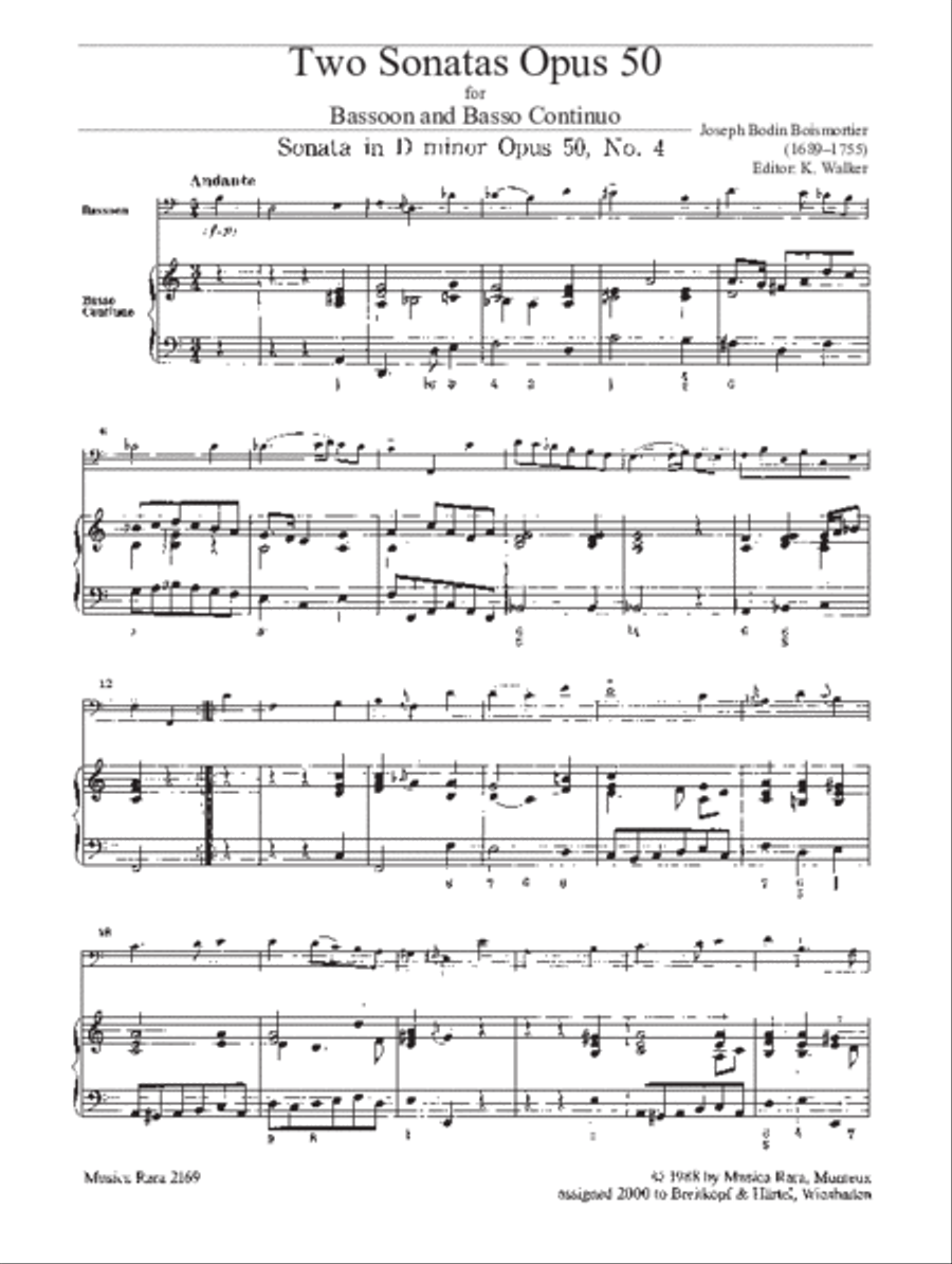 6 Sonatas Op. 50