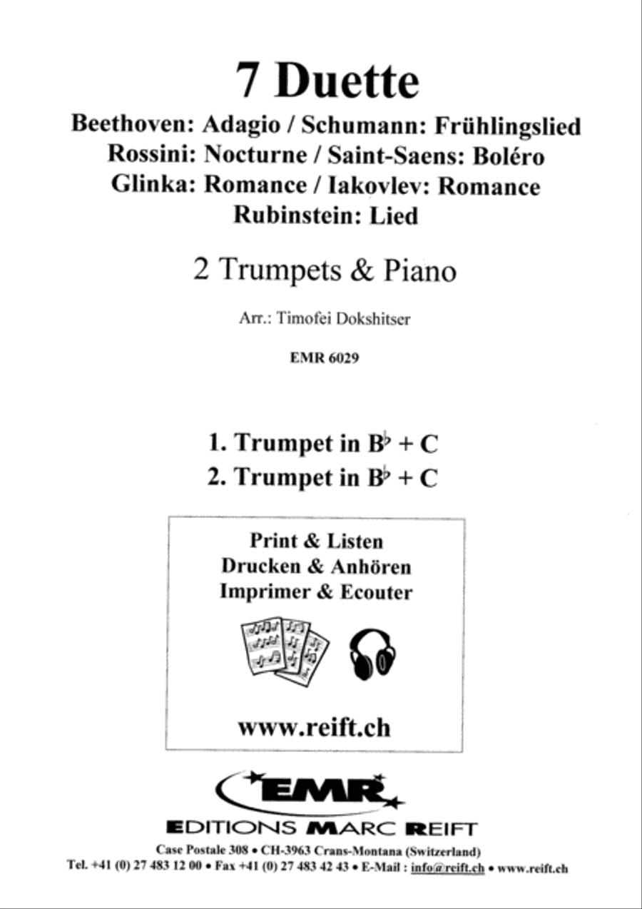 7 Duette Trumpet Duet scores gallery preview page 2