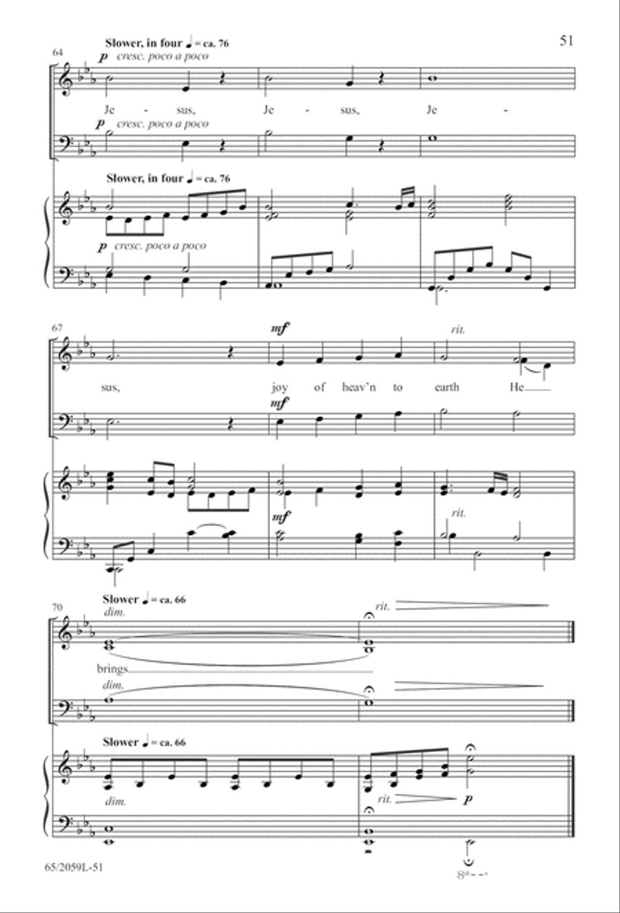 The Christmas Story The Christmas Story 3-Part scores gallery preview page 52