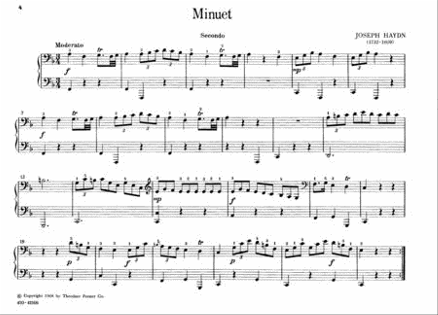 44 Original Piano Duets 44 Original Piano Duets Chamber Music scores gallery preview page 2