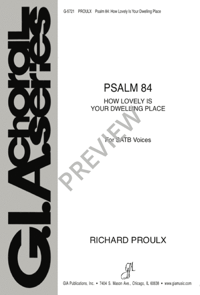 Psalm 84: How Lovely Is Your Dwelling Place image number null