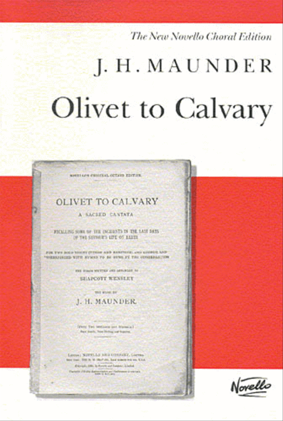 J.H. Maunder: Olivet To Calvary 4-Part scores gallery preview page 1