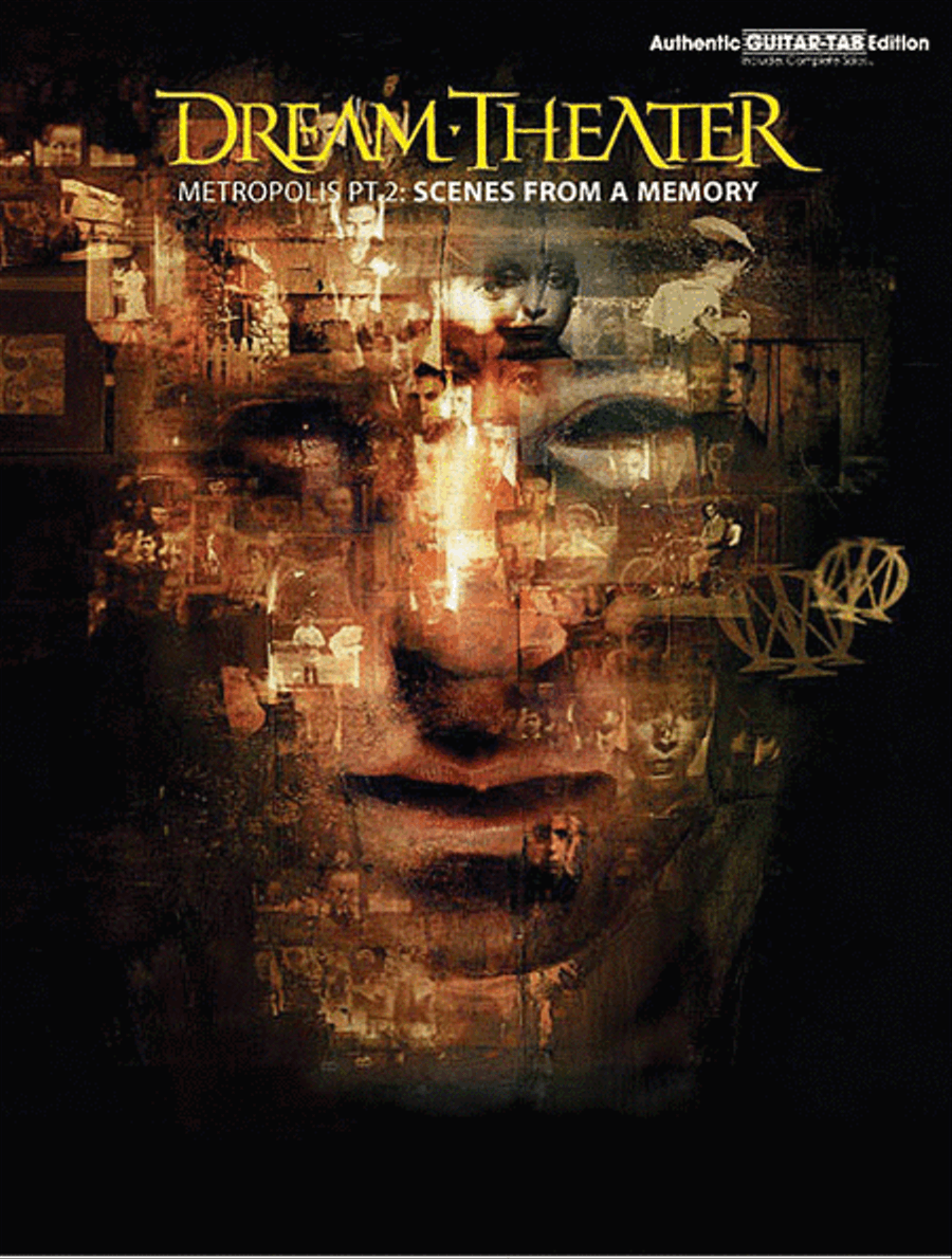 Dream Theater – Metropolis Part 2 – Scenes from a Memory Electric Guitar scores gallery preview page 1