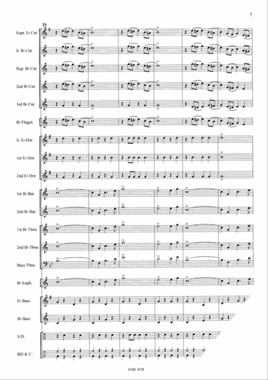 Happy Times Brass Band scores gallery preview page 8