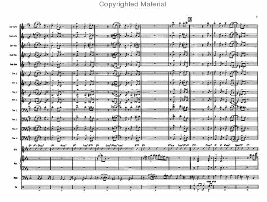 Danny Boy Jazz Ensemble scores gallery preview page 3