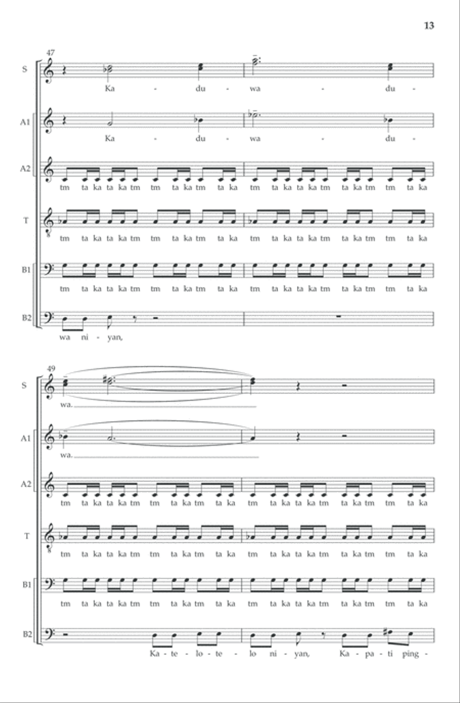 Kaisa-isa Niyan Divisi scores gallery preview page 4