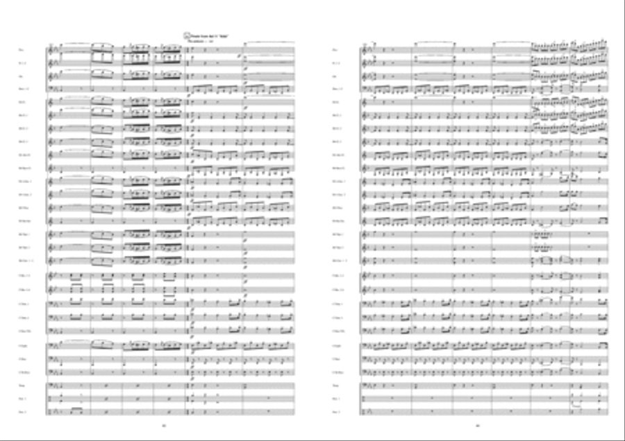 Viva Verdi Fanfare Band scores gallery preview page 23