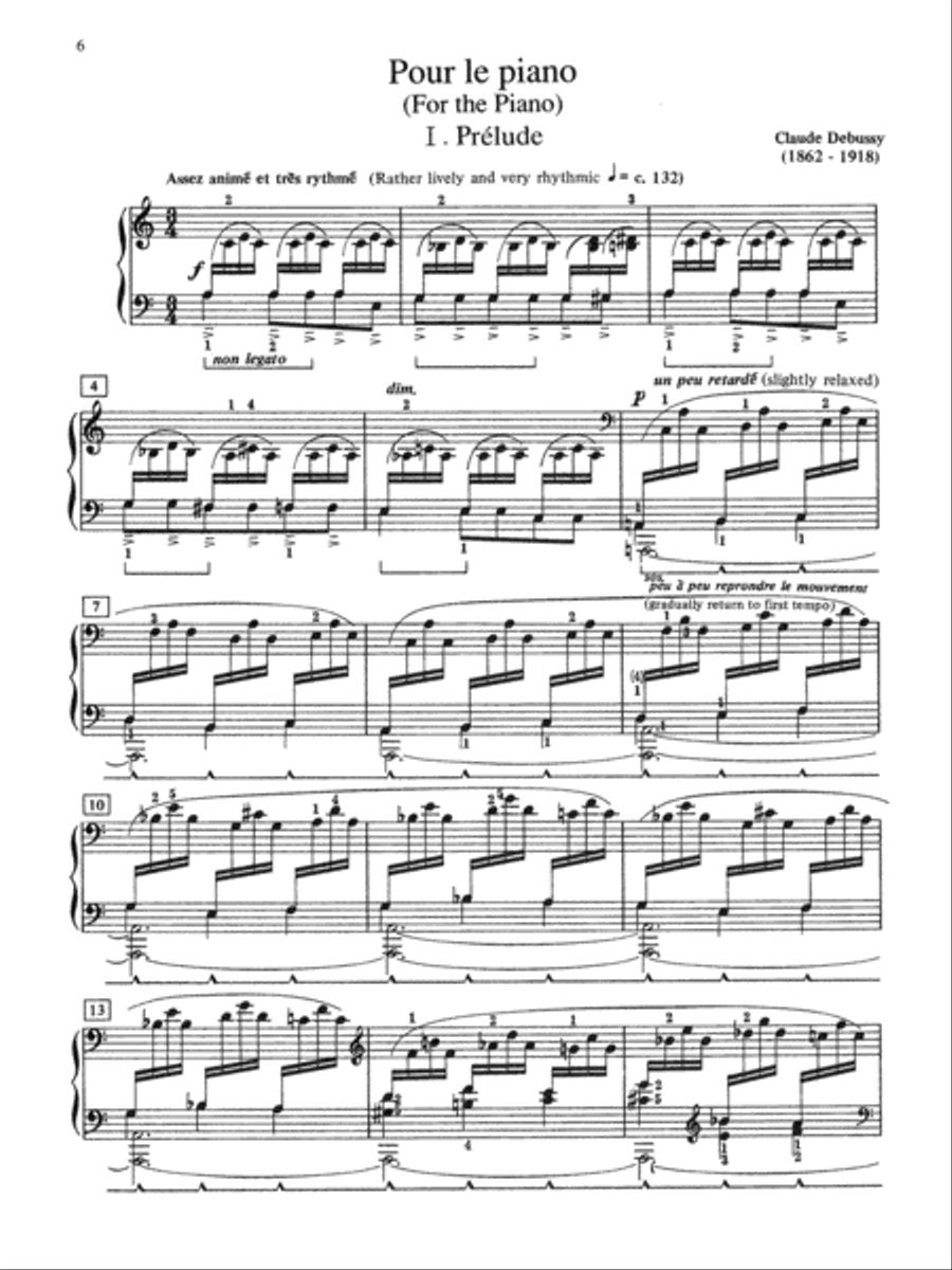 Pour le piano Pour le piano Small Ensemble scores gallery preview page 6