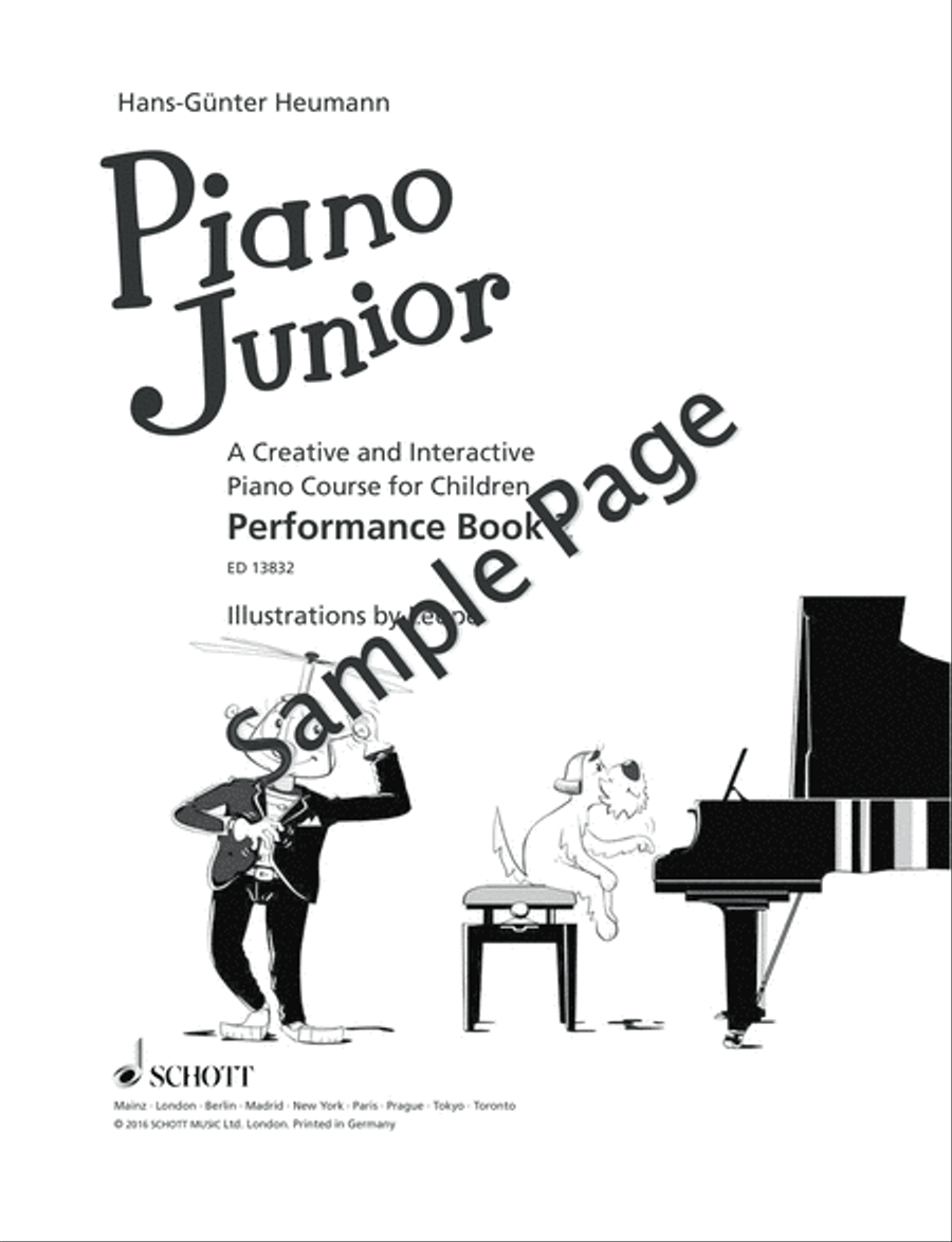 Piano Junior: Performance Book 2 Piano Method scores gallery preview page 2