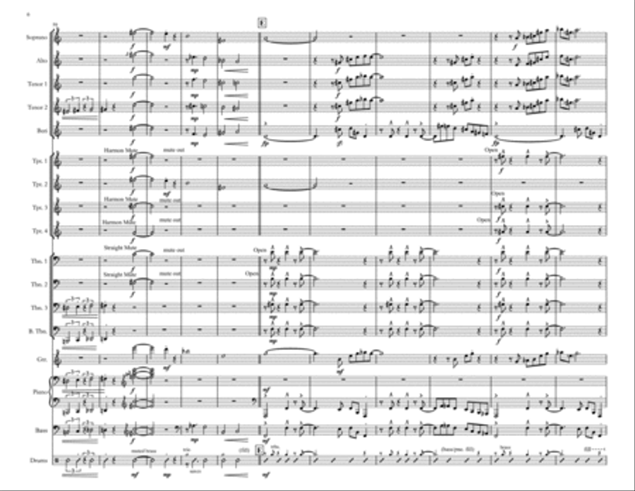 In A Sentimental Mood Jazz Ensemble scores gallery preview page 6