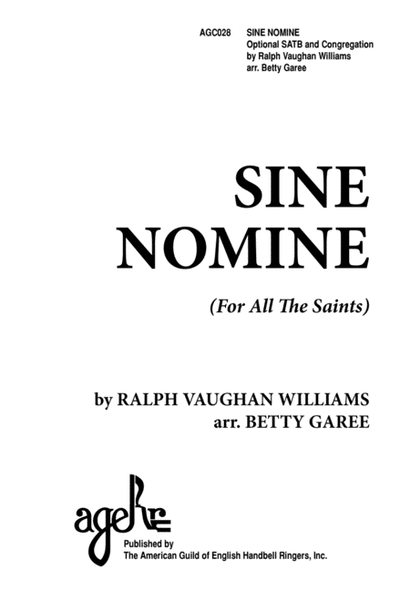 Sine Nomine - Choral Part