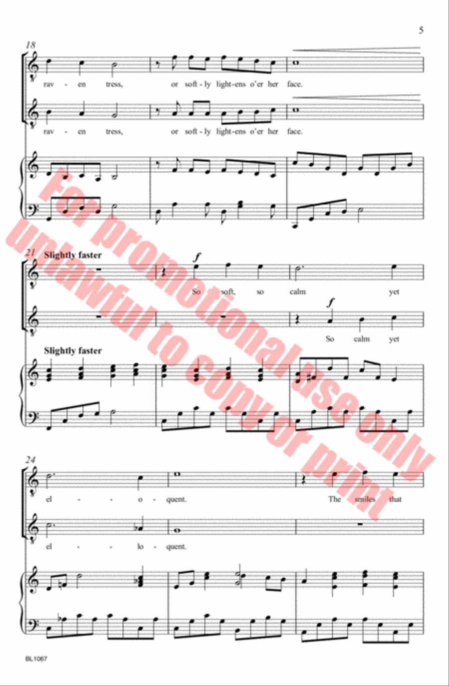 Two Songs for Emerging Tenor Bass Choir Choir scores gallery preview page 6