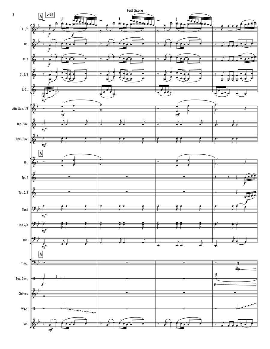 Hikari Concert Band scores gallery preview page 4