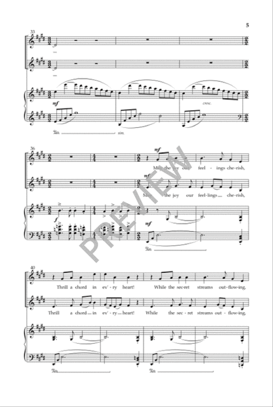 Universal Song Universal Song SSAA scores gallery preview page 6