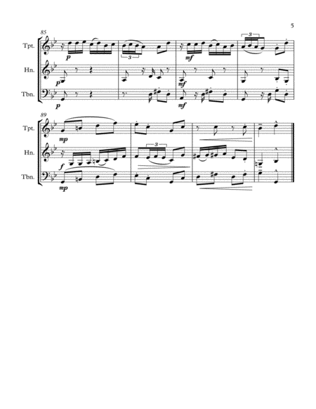 Como Le Va for Brass Trio image number null